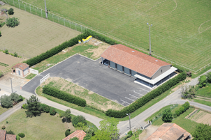 vue aérienne ateliers municipaux