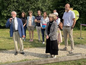 Inauguration sentier pédagogique