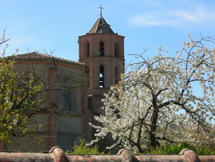 L'église face arrière