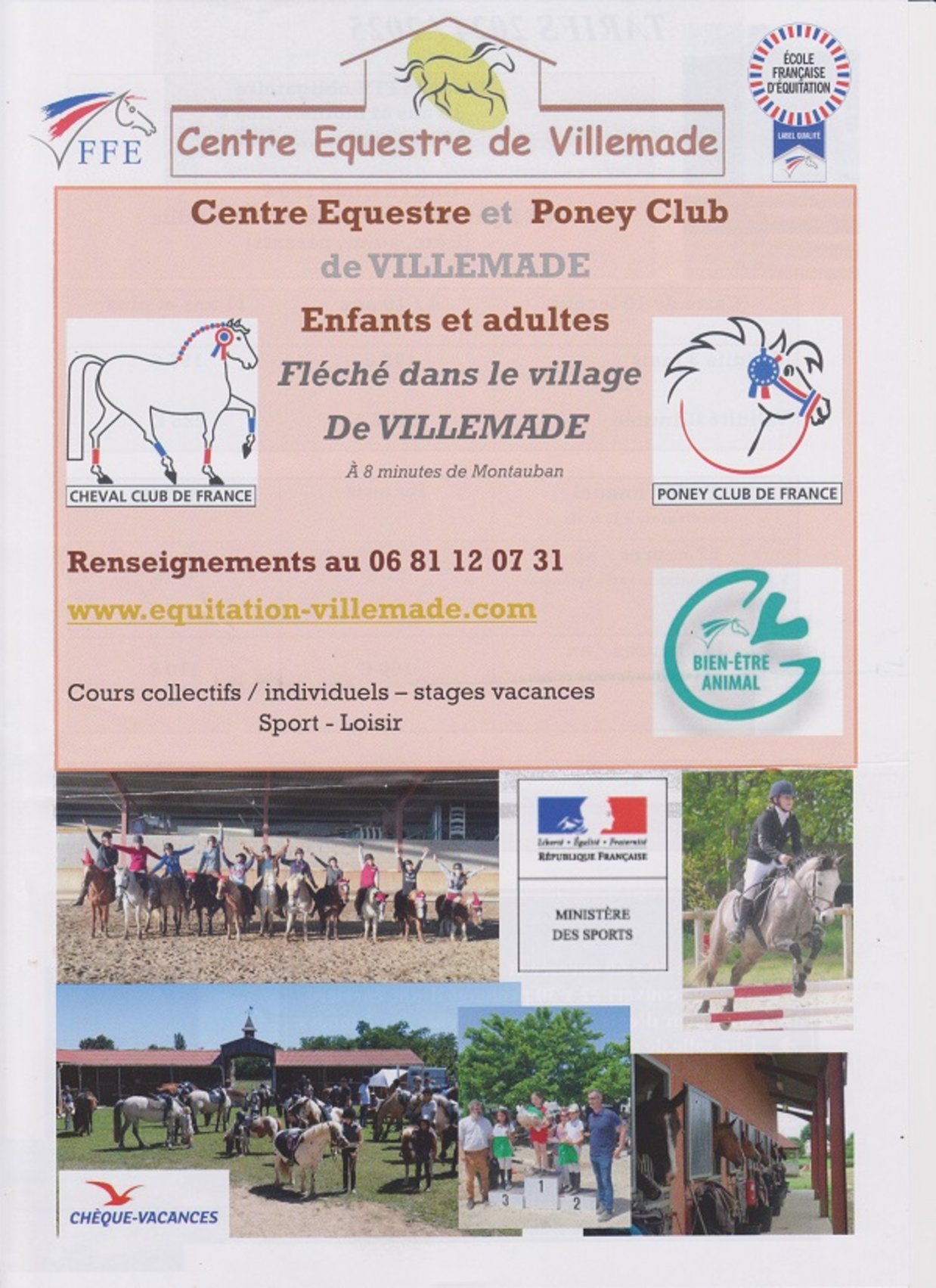 Flyer Centre équestre